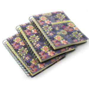 Best Frosted Spiral Notebook Printing Plastic Cover Bound Diray Custom 65C wholesale