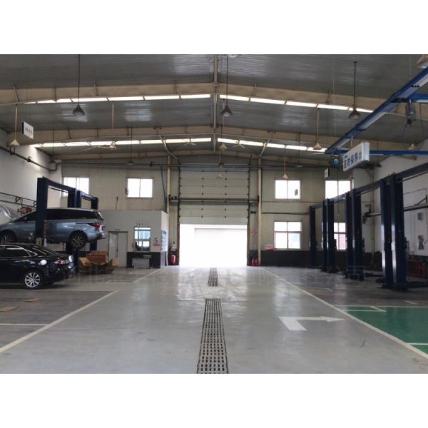 Galvanized Light Steel Structural Workshop For Auto Service Shop