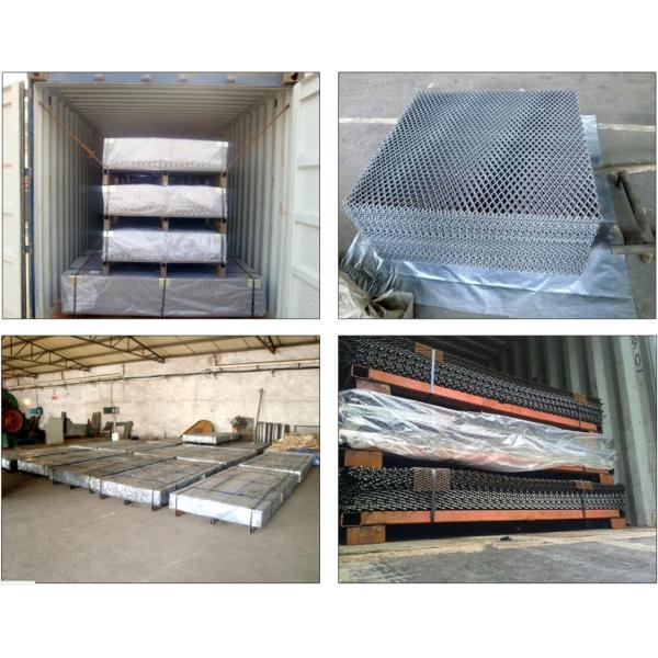 Customize Spay Coating Expanded Metal Mesh Building Diamond Mesh Galvanized Small Hole