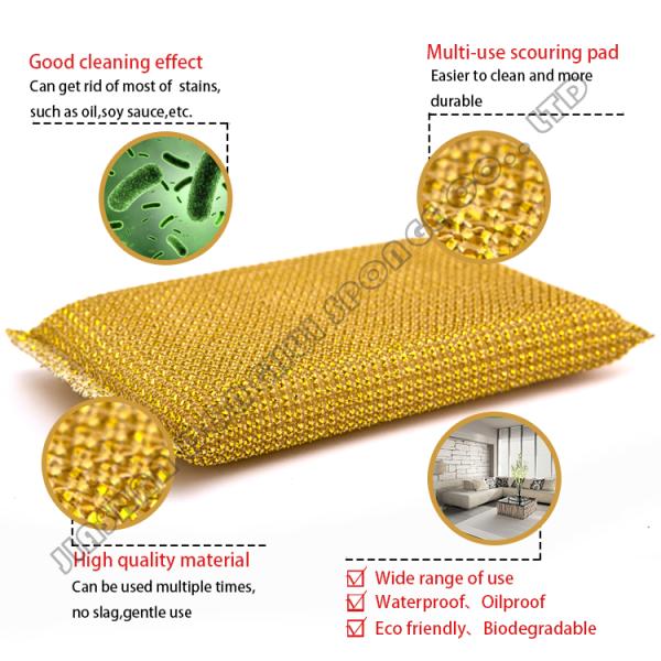 Commercial Kitchen Cleaning Scourer Sustainable Long Lasting Performance