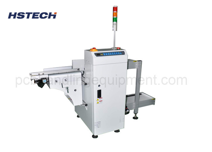 330mm Width LED Button/Touch Screen Control PCB Unloader with 3 Magazines, Mitsubishi PLC, ZD Motor Driven