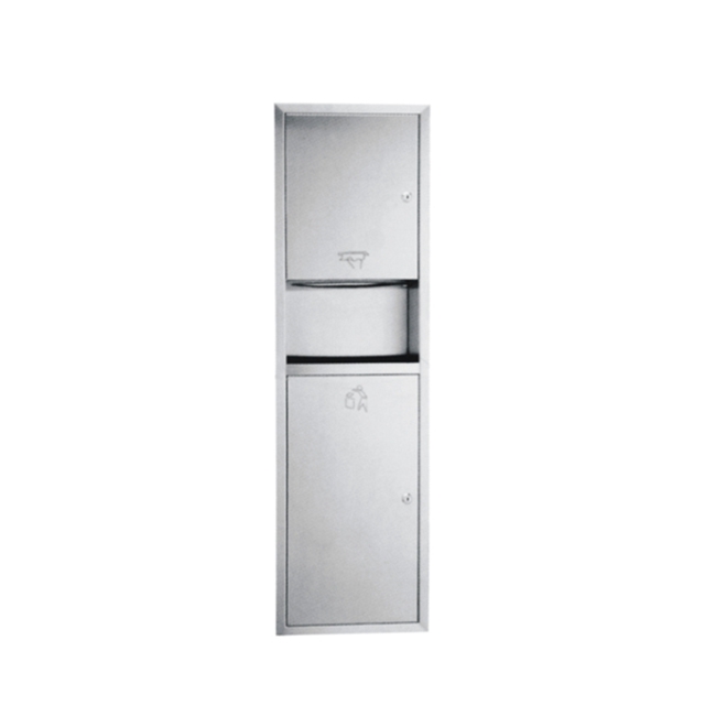 Hotel Toilet Accessories single Hand Roll Towel Dispenser 304 stainless steel paper Wall Mounted bathroom set