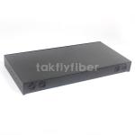 Fixed Rack Mounted 24 Port SC Fiber Optic Patch Panel Installed For FTTH FTTX