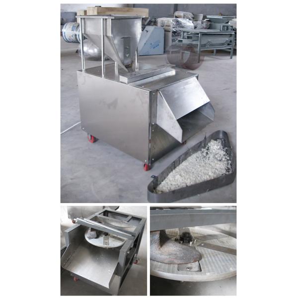 Peanut Chips Cutting Machine 2200W Power Compact Structure Adjustable Slice Thickness