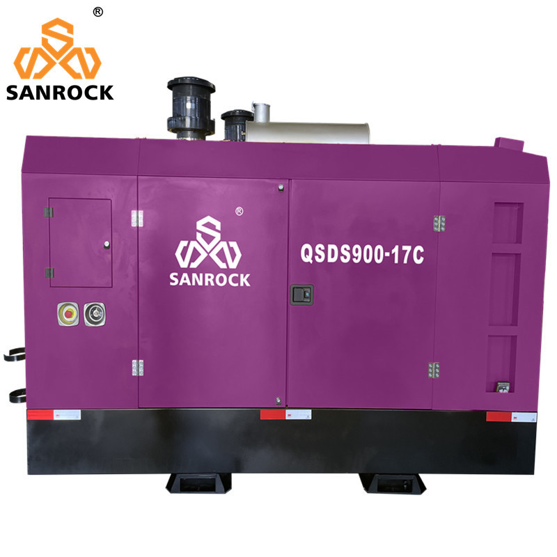 Versatile 3500kg Portable Diesel Screw Air Compressor Mining Air Compressor Machine