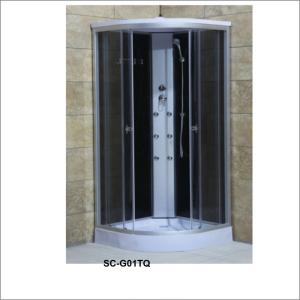 Best Rectangle Shower Cabin With Shelf With Top Shower And Six Jets / Nozzles wholesale