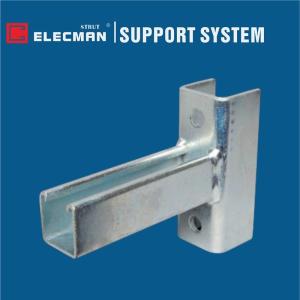 Best ELECMAN Galvanized Steel Wrap Around Strut Channel Bracket ES-7003 wholesale