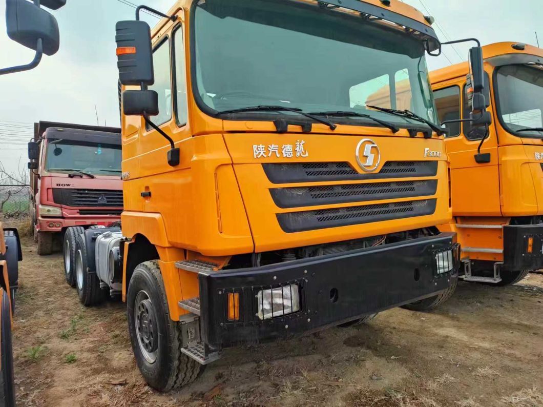 Shacman Orange Color Right-Hand Drive Tractor Truck F3000 6X4 Heavy Head Tractor Truck