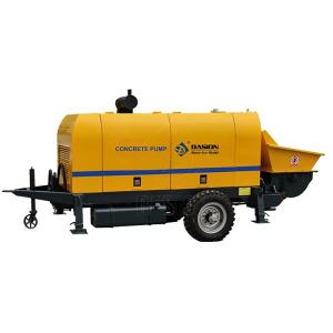 China 50m3/H Hydraulic Concrete Pump / Stationary Concrete Pump Diesel Engine Type on sale