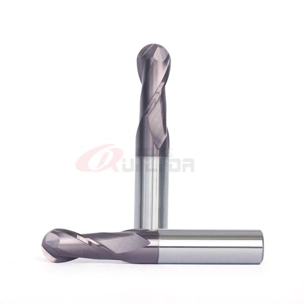 Cheap 1/8" 1/2 Ball Nose End Mill Cutter 12mm Carbide End Mill Bits For Aluminum for sale
