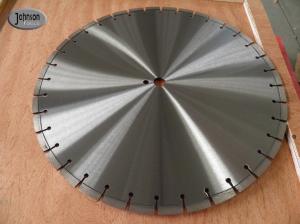 Best 20 , 30 , 42 Inch Laser Saw Cutting Blades For Reinforce Concrete With Protect Teeth wholesale