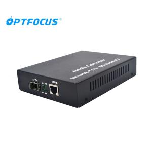 Best SFP+ Fiber Media Converter 10G Optical Media Converter Support Hot Plugging wholesale