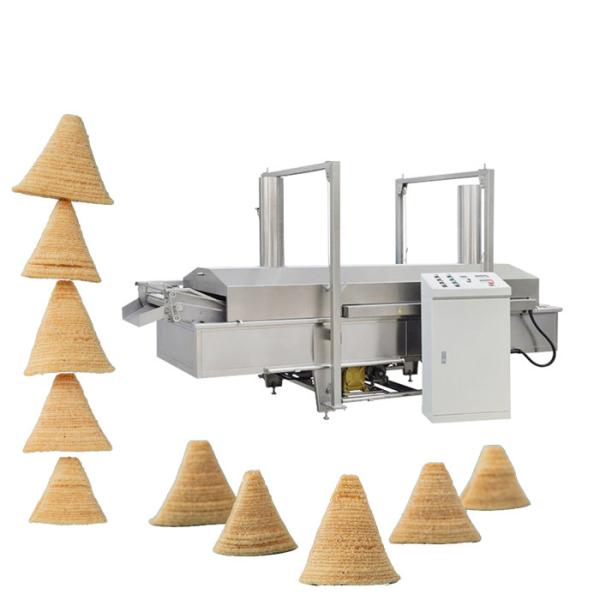 Cheap 300kg/H Fried Snack Production Line Sala Bugles Rice Crust Machine for sale