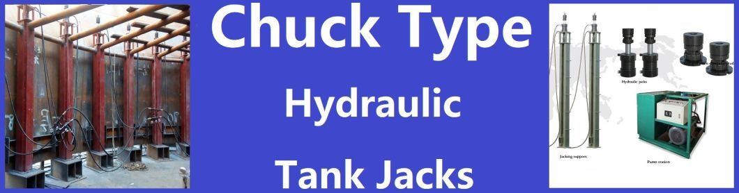 Simple Tank Jacks Chuck Type Hydraulic Jacking System Stock Available in The Malaysia
