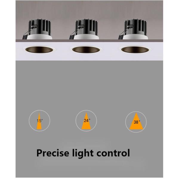 7 Inch LED Interior Spot Lighting 50W Consumption 3000K For Corridor Usage