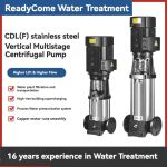 CDLF Stainless Steel Centrifugal Vertical Pumps Variable Frequency