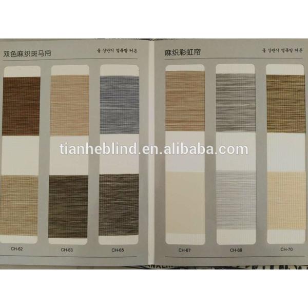 cheap price zebra blinds double layer roller shutter day night blinds