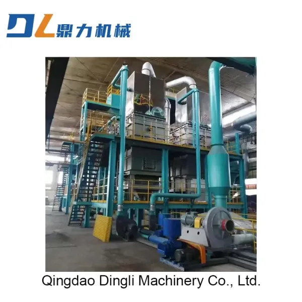 Foundry Uses Old Sand Equipment for Coated Sand.