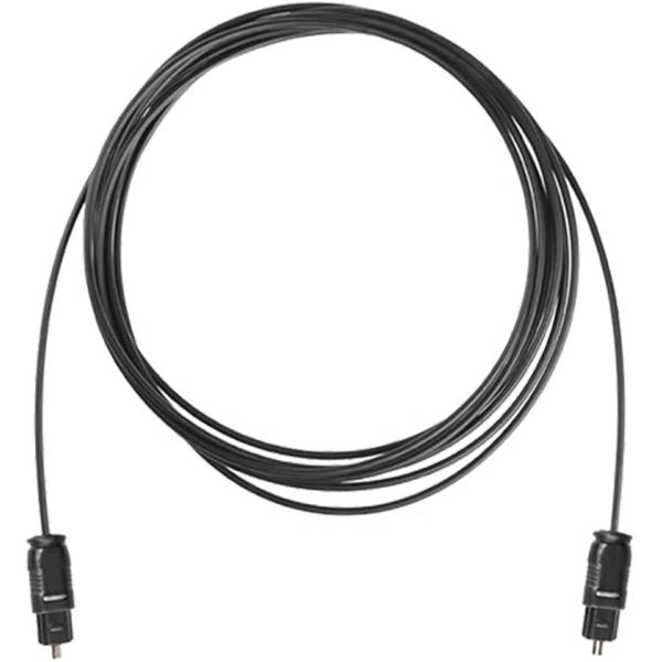 High Quality Thin 24K Gold Spdif Digital Optical Audio Toslink Cable