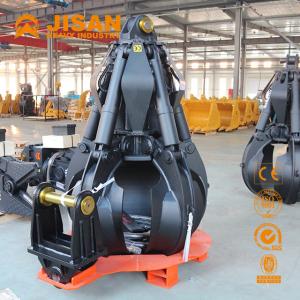 China 800 Litre Mini Excavator Rotating Grapple For Handling Steel Scrap on sale