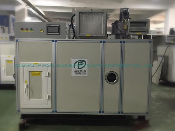 Cheap Silica Gel Wheel Industrial Desiccant Air Dryer , Honeycomb Rotor Dehumidifier for sale
