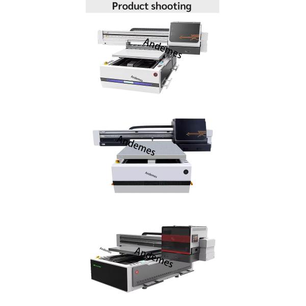 Continuous Ink Supply System Flatbed Flatbed LED UV Printer With 60cm Print