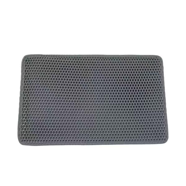Washable Pet Accessories Double Layer Cat Litter Trapping Mat Waterproof