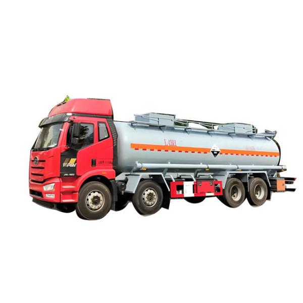 Cheap FAW 8x4  29CBM Chemical Tank Truck Water Bowser Truck Fuel Tank Truck for Chemical  Liquid for sale