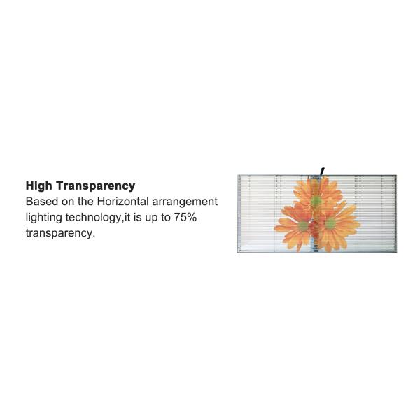SMD1921 LED Transparent Display Screen P3.91 High Definition Viewing