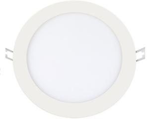 Round 0.95PF 110Lm/W Recessed Led Ceiling Panel AC265V