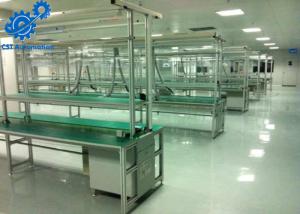 Adjustable Speed Electronics Assembly Line , Keyboard / Computer Assembly Line