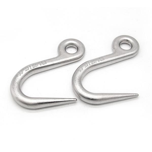 Durability Eye Hoist Hook Lifting Hook Simple Structure Safety For Lifting Operation Scenarios
