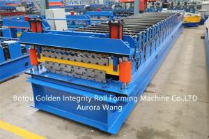 Best Customized steel roll used roofing sheets making machine double layer roof tile making forming machine wholesale