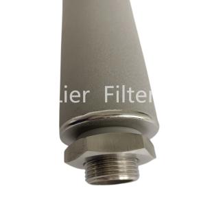 China High Temperature Sintered Micron Probe Filter Sintered Metal Powder Filter on sale
