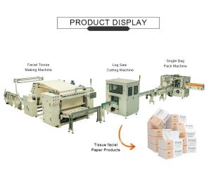 China Pneumatic Counting Interfolded Facial Tissue Folding Machine N Fold on sale