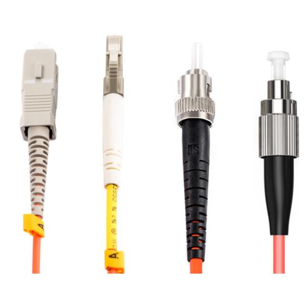 LSZH PVC Jacket LC SC Patch Cord OM2 Duplex Multimode 0.9mm / 2.0mm / 3.0mm Diameter