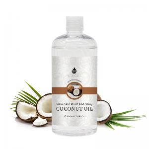 Best 500ML Virgin Organic Cold Pressed Coconut Oil Colorless For Handmade Soap wholesale