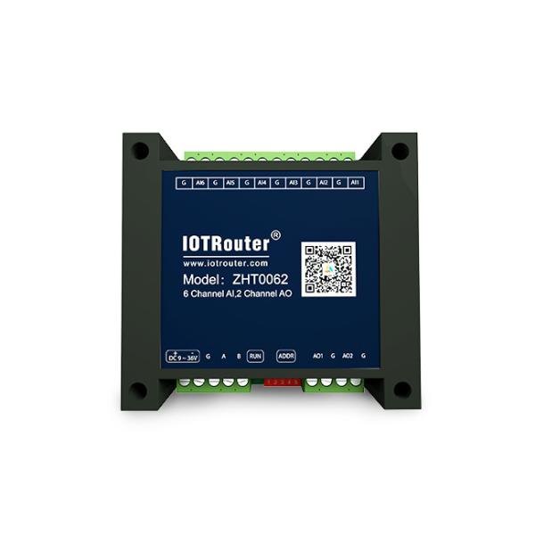 Cheap Remote IO 4 20mA Module 6 Channel Analog Input Acquisition Modem Modbus RTU for sale