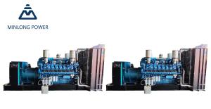 Best 1500rpm Engine 250kw Natural Gas Power Generator Minlong MP6m33 wholesale