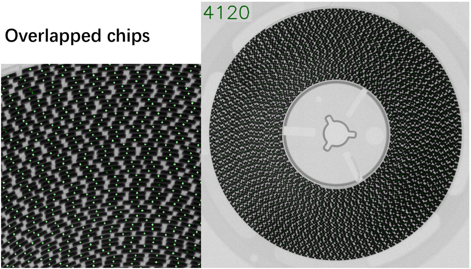 High Resolution Automatic SMT Reel X Ray Counter With AI Deep Learning Algorithm