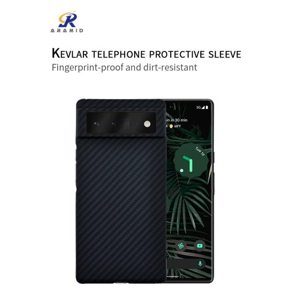 Shockproof Super Thin 0.65MM Kevlar Aramid Fiber Phone Case For Google Pixel 6