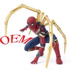 Custom Spider Man Plastic Action Figure Spider Man Collectible Model 15 Cm