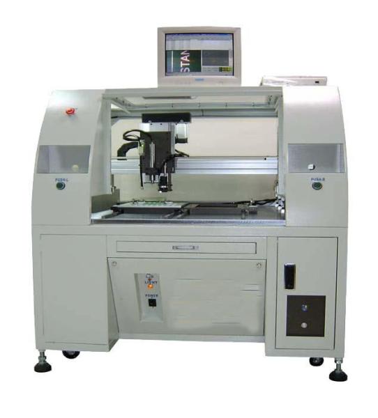 Cheap CNC Control Program Prototype PCB Routing Machine With Double Station for sale