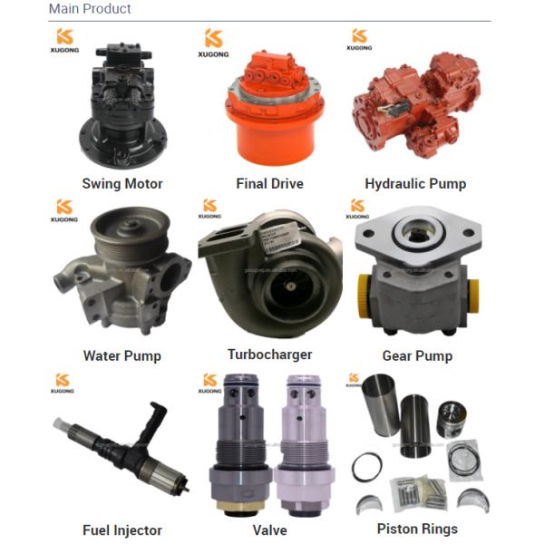 Main Hydraulic Pump Ap2d25-28 Charged Hydraulic Main Pump Excavator