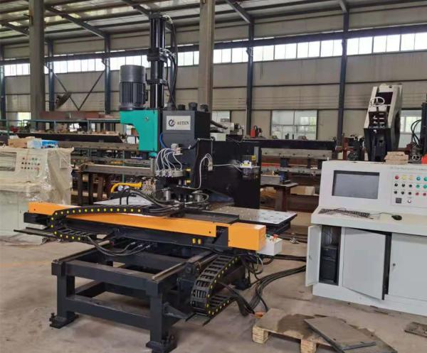 Cheap High Speed CNC Plate Punching Machine With Drilling Function Hole Diameter Upto 50mm for sale