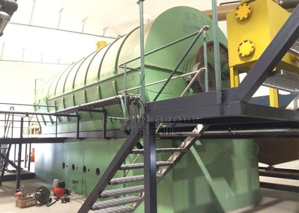 Cheap High Temperature Waste Plastic Pyrolysis Plant Furnace Fuel Oil for sale