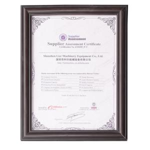 Shenzhen Lier Machinery Equipment Co.,ltd Certifications
