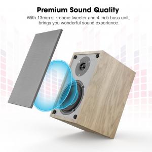 Best 100W Audio Bluetooth Bookshelf Speakers Wireless For Home Theater wholesale