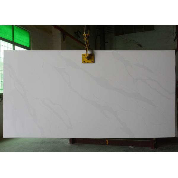 Bathroom Kichentop Engineered Quartz Slabs Heat Resistance Fireproof Material