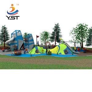 Best Outdoor Custom Playground Slides , Large Playground Equipment Slides wholesale